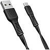 Кабель зарядный Baseus Flat Micro USB Cable Fast Data Sync Charging 0.25 м Black (CAMZY-A01), фото 2