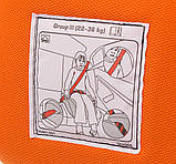 Автокресло Bair Yota бустер (22-36 кг) DY2421 черный - оранжевый, фото 6