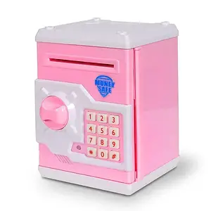 Дитячий сейф Maxland MK 3916 Pink з кодовим замком на батарейках