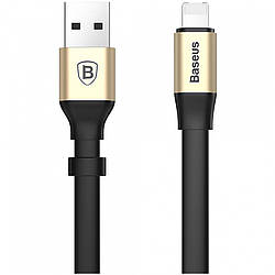 Кабель Baseus Nimble Two-in-one Portable Lightning/Micro-USB 0.23 м Gold (CALMBJ-0V)