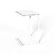Стіл для реклайнера та нарощування вій ФУДЗІ стіл-візок для манікюру,інструменту, фото 6