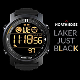 Кварцові чоловічі наручні Військові тактичні годинники з каучуковим ремінцем, фото 2