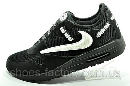 Кросівки Nike Air Max чорні чоловічі (Найк Аір Макс), фото 1