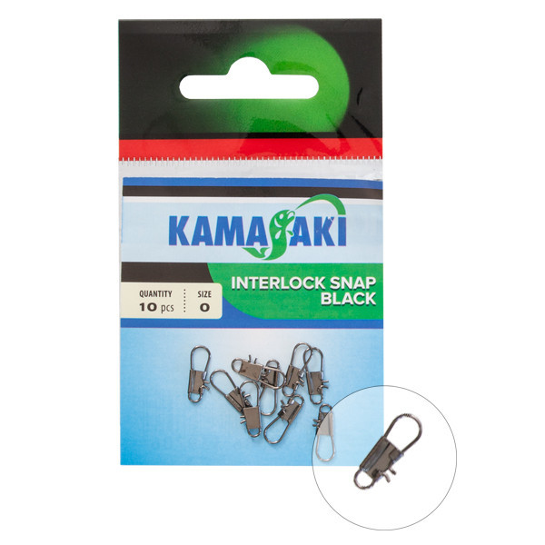Карабін Kamasaki Interlock Snap №4 10шт.