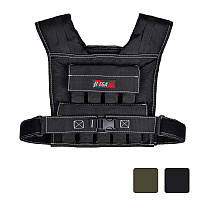 Жилет-обтяжувач спортивний MegaShape 20кг регульований з обтяженням обтяжувачами R_1037