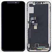 Дисплей Apple iPhone X с тачскрином и рамкой, Китай (Oled GX), Black