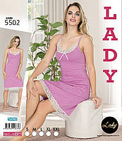 Ночная рубашка хлопок LADY LINGERIE 5502