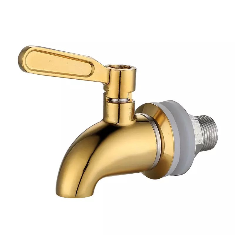 Купити Кран для диспенсеру з нержавійки золотистого кольору, ціна 439 ...