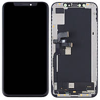 Дисплей Apple iPhone XS с тачскрином и рамкой, Китай (Oled GX), Black