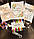 Органайзер дошка настрою Мудборд Комплект 2шт 30х30см із прищіпками Білий, фото 7