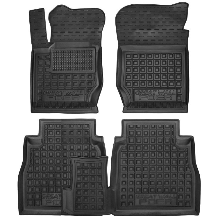 Резінові килимки в салон Great Wall Poer 2020-, фото 1