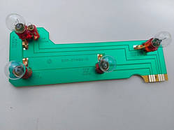 Плата задніх ліхтарів 2105 ліва в зборі з лампами 21050-3716093