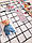 Органайзер дошка настрою Мудборд Комплект 2шт 30х30см із прищіпками Чорний, фото 3