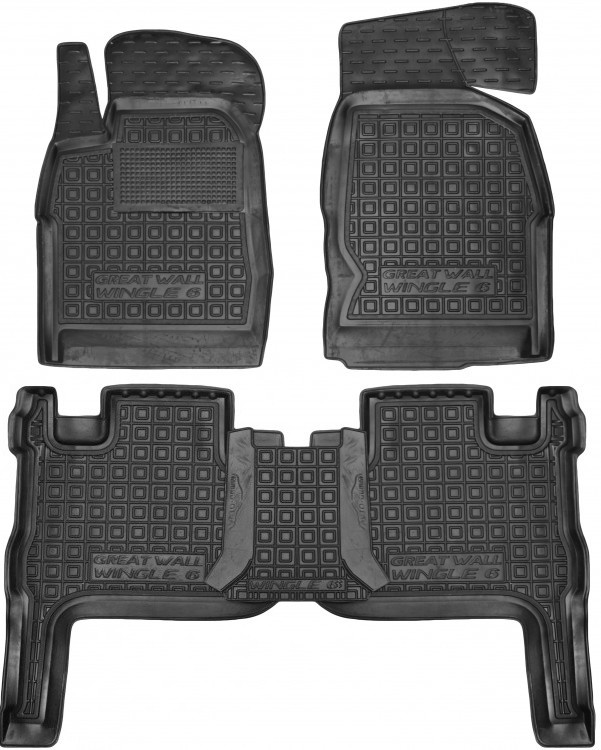 Резінові килимки в салон Great Wall Wingle 6 2016-, фото 1