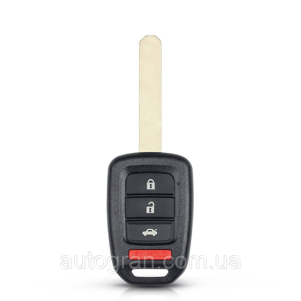 Корпус штатного ключа Honda 3+panic кнопки тип1