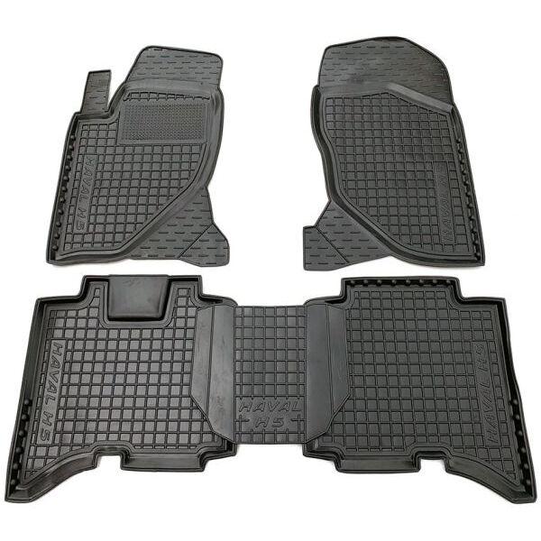 Різинові килимки в салон Great Wall Haval H3/H5 2011-, фото 1