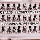 Пучки для нарощування вій подвійні Salon Professional Duo Medium, фото 2