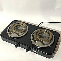 Електроплитка двоконфоркова Елна 2 кВт широкий тєн (020Н)