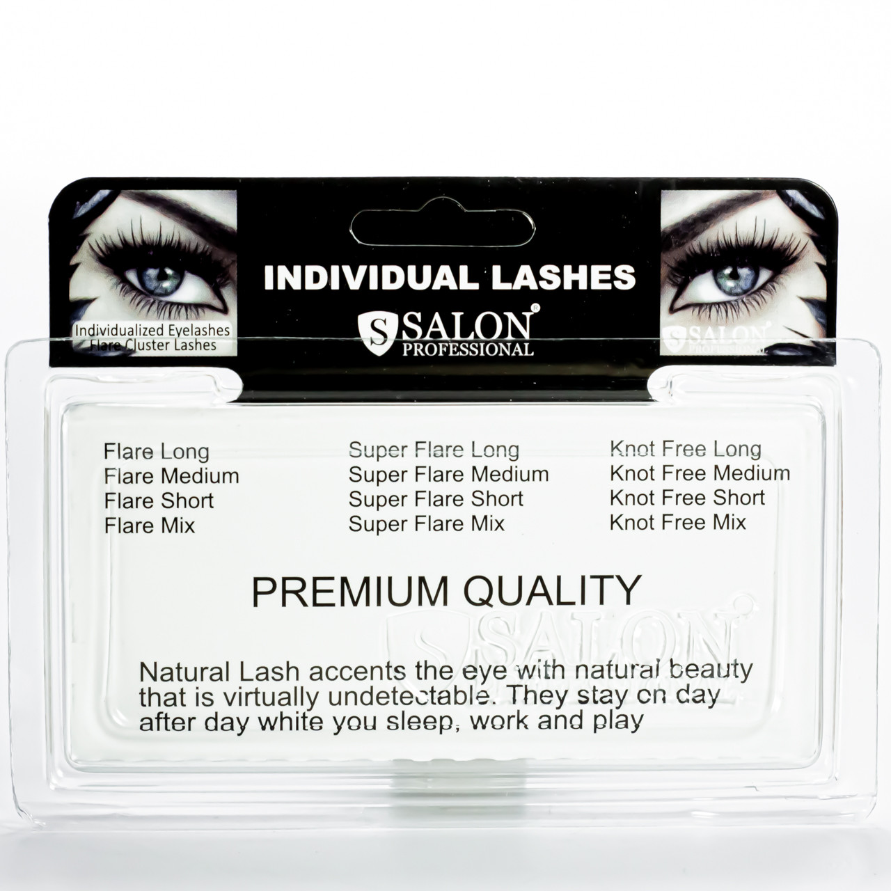 Пучки для нарощування вій Salon Individual Lashes Long - фото 3 - id-p112858454