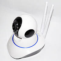 Бездротова поворотна камера для відеоспостереження WiFi IP-камера X8100 з віддаленим доступом, фото 4