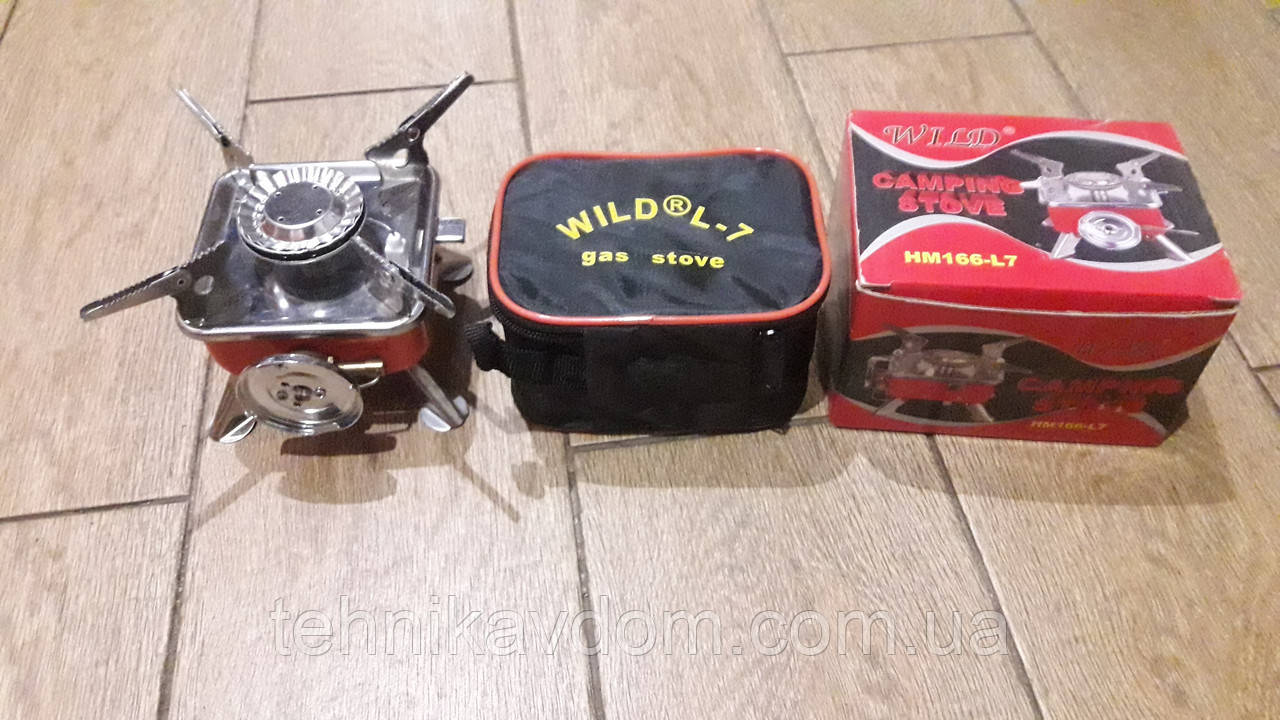 Пальник газовий туристичний WILD HM 166- L7