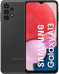 Samsung Galaxy A13 4/128 GB Black Гарантія 12 місяців! SM-A137F/DSN   Новий! З вітрини!