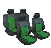 Чохли зелені  Tango  242 MILEX (+чехол руля +2 захист.чехла на ремені безоп.)