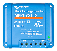 Victron Energy BlueSolar MPPT 75/15 (12/24V-15A) MPPT Контроллер заряда солнечных батарей (модулей)