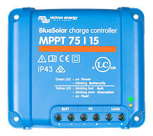 Victron Energy BlueSolar MPPT 75/15 (12/24V-15A) MPPT Контролер заряду сонячних батарей (модулів)