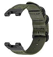 Нейлоновый ремешок Primo Traveller для часов Xiaomi Amazfit T-Rex (A1918) / T-Rex Pro (A2013) - Army Green