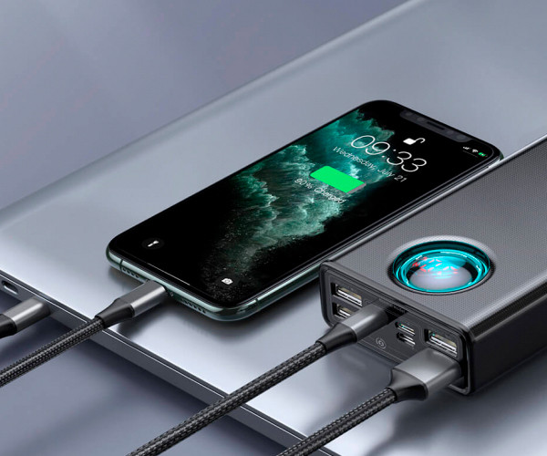 Baseus Power Bank Amblight Quick Charge 65W 30000 mAh з технологією QC3.0+PD3.0