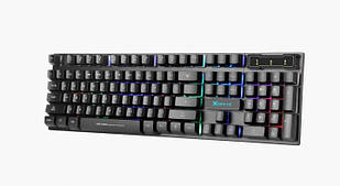 Мембранна ігрова клавіатура дротова Xtrike Me KB-280 Rgb Black 27034