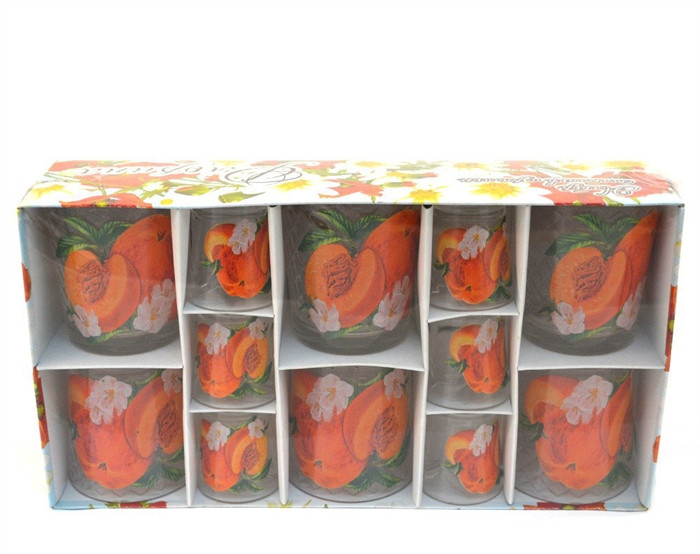 Набір ОСБ Флоріна 6 склянок і 6 стопок (8263), фото 1