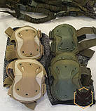 Комплект наколінників і налокотників для військовослужбовців BIKATEX, фото 4