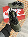 Кроссовки мужские хаки зимние Nike Air Max 90 (01130), фото 9
