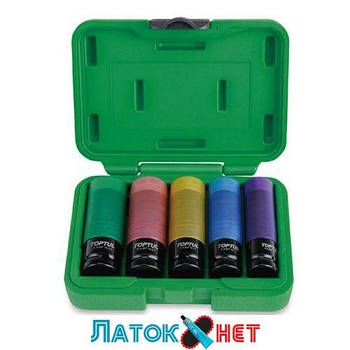 Набір головок 1/2 для шиномонтажу 5 одиниць Pro-Series GDAI0503 Toptul