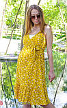 Сарафан для вагітних та годуючих мам Chantal S Юла Мама Жовтий, фото 6