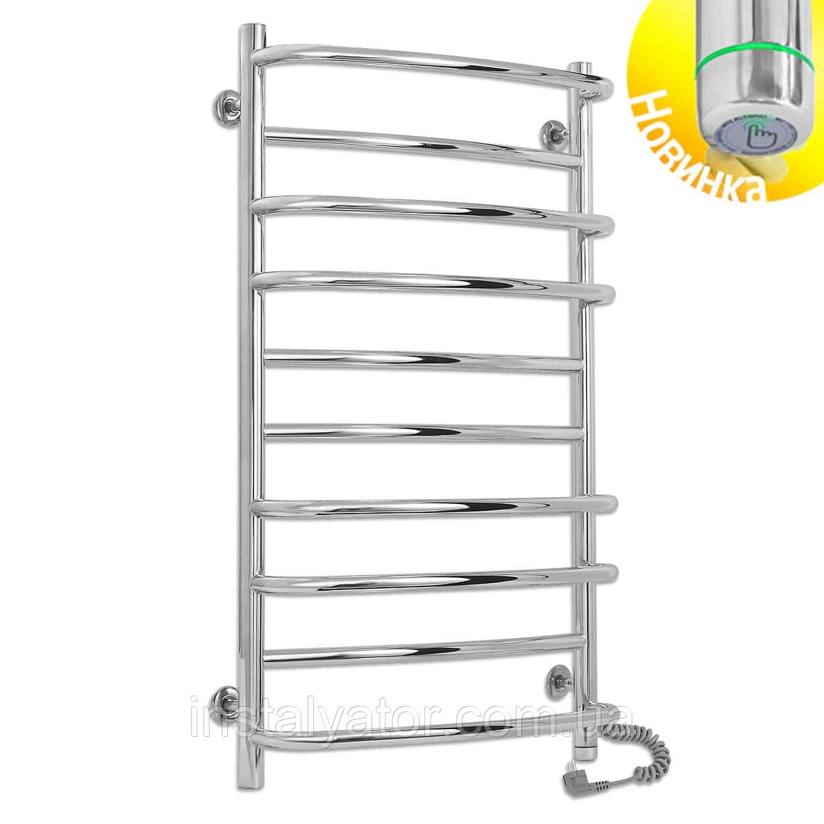 Електрична сушарка для рушників Laris Євромікс П10 600 х 900 Е сенсор S3 (підкл. праворуч), фото 1