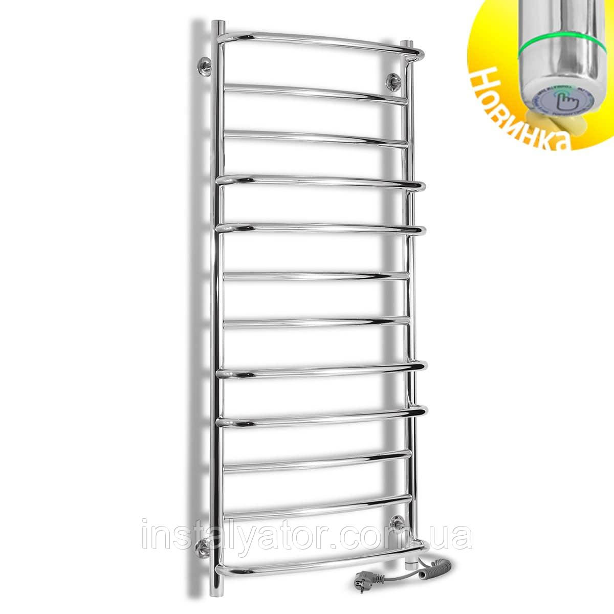 Електрична сушарка для рушників Laris Євромікс П12 600 х 1200 Е сенсор S3 (підкл. праворуч), фото 1