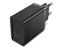 Сетевое зарядное устройство Vention PD 30 W Type-C быстрая зарядка Black (FAIBO-EU)