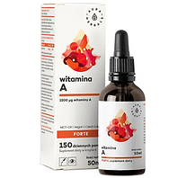 Витамин А Vitamin А капли 50 мл Aura Herbals Доставка из ЕС