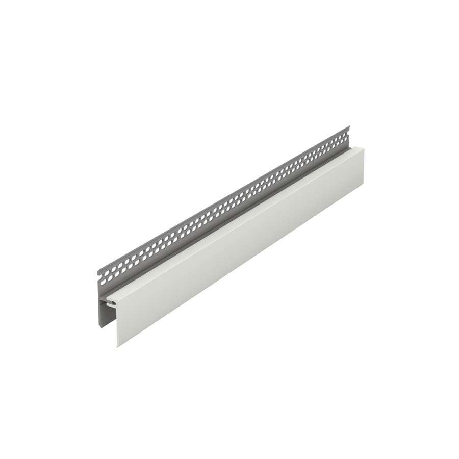 Планка вентеляційна KERRAFRONT FS-262 Pearl Grey 3 м, фото 1