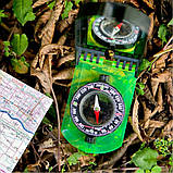 Компас AceCamp Folding Map Compass With Mirror, фото 2