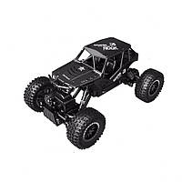 Автомобіль OFF-ROAD CRAWLER на р/к - TIGER (матовий чорний, акум. 4,8V, метал. корпус, 1:18), Land of Toys