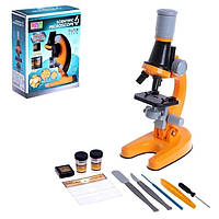 Микроскоп игрушечный SHANTOU 1013 увеличение 100x, 400x, 1200x, Land of Toys