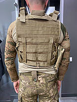 Розгрузка з 8 підсумками, сітка Cordura, Камуфляж, з розвантажувальною системою МОЛІ, тактичний жилет розвантажувальний, фото 3