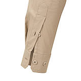 Рубашка Helikon-Tex DEFENDER Mk2 long sleeve PolyCotton Ripstop Khaki KO-DF2-PR-13, фото 4