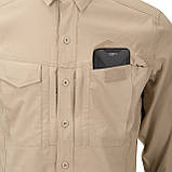 Рубашка Helikon-Tex DEFENDER Mk2 long sleeve PolyCotton Ripstop Khaki KO-DF2-PR-13, фото 7