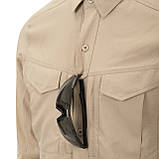 Рубашка Helikon-Tex DEFENDER Mk2 long sleeve PolyCotton Ripstop Khaki KO-DF2-PR-13, фото 10