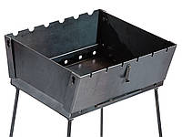 Мангал валізу 2 мм 6 шампурів